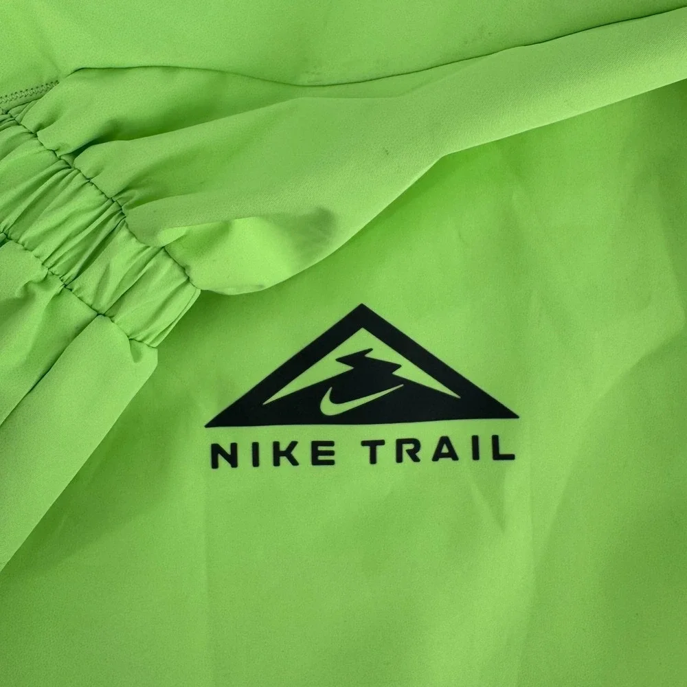 Nike Trail Womens GORE-TEX INFINIUM Hooded Jacket‎ Neon Green Size S NWT - Picture 5 of 8